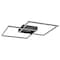 Access Lighting Squared, LED Flush Mount or Wall Sconce, Black Finish, Acrylic Lens Acrylic 63967LEDD-BL/ACR - alternate 4